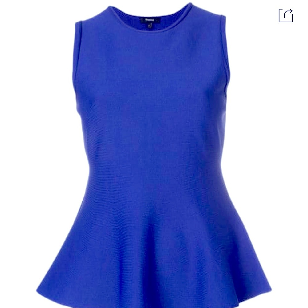 Theory peplum top. Size P. NWT